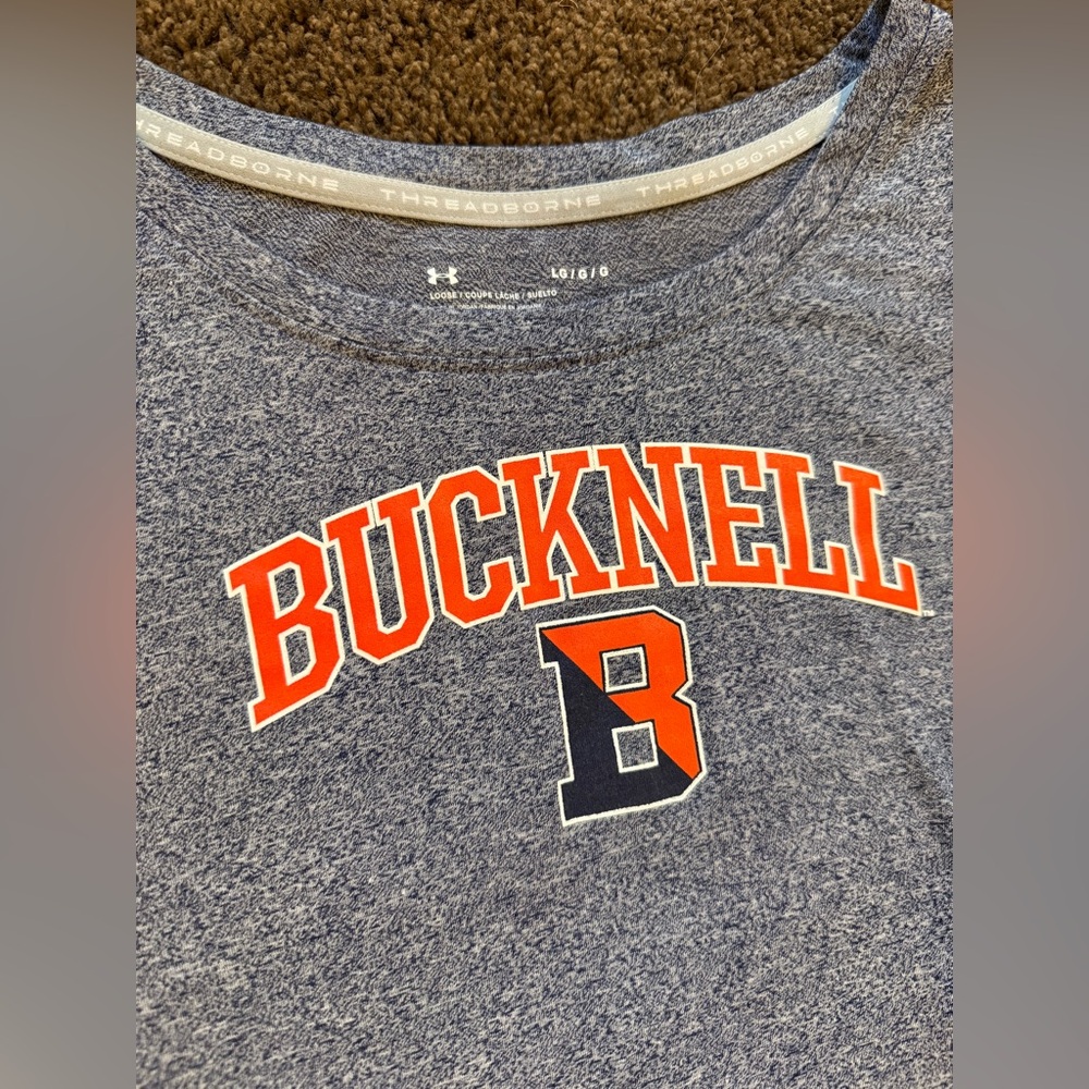 Bucknell Bison Lewisburg Pennsylvania Under Armor Ray Bucknell Lightweight Tee